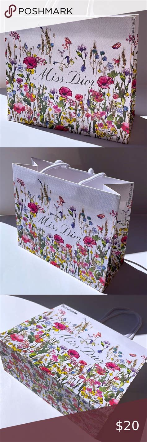 miss dior millefiori art of gifting shopping bag